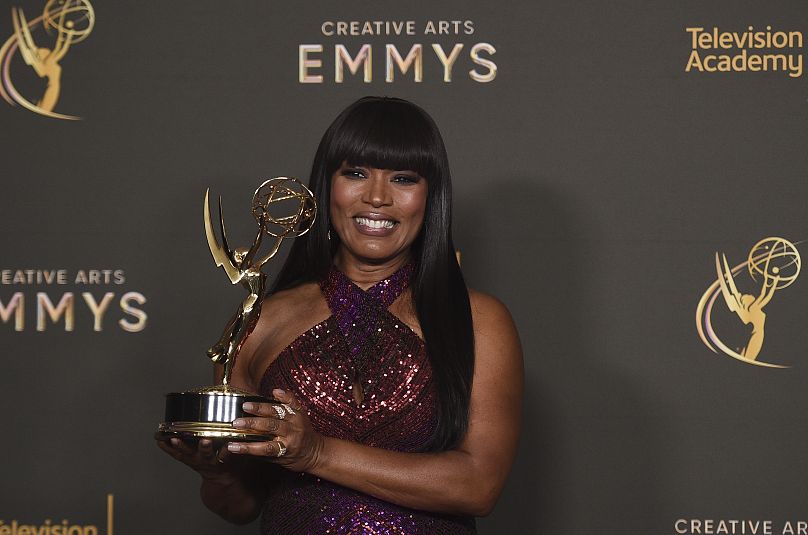 Angela Bassett bierze udział w pierwszej nocy rozdania nagród Creative Arts Emmy w sobotę 7 września 2024 r.