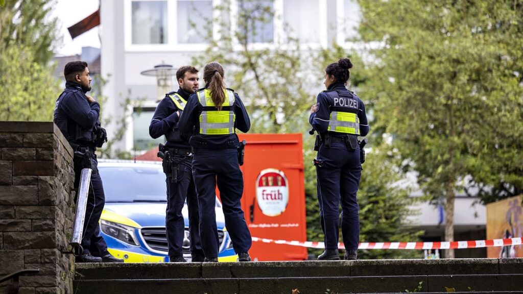 The stabbings in Solingen, Germany, left three people dead.