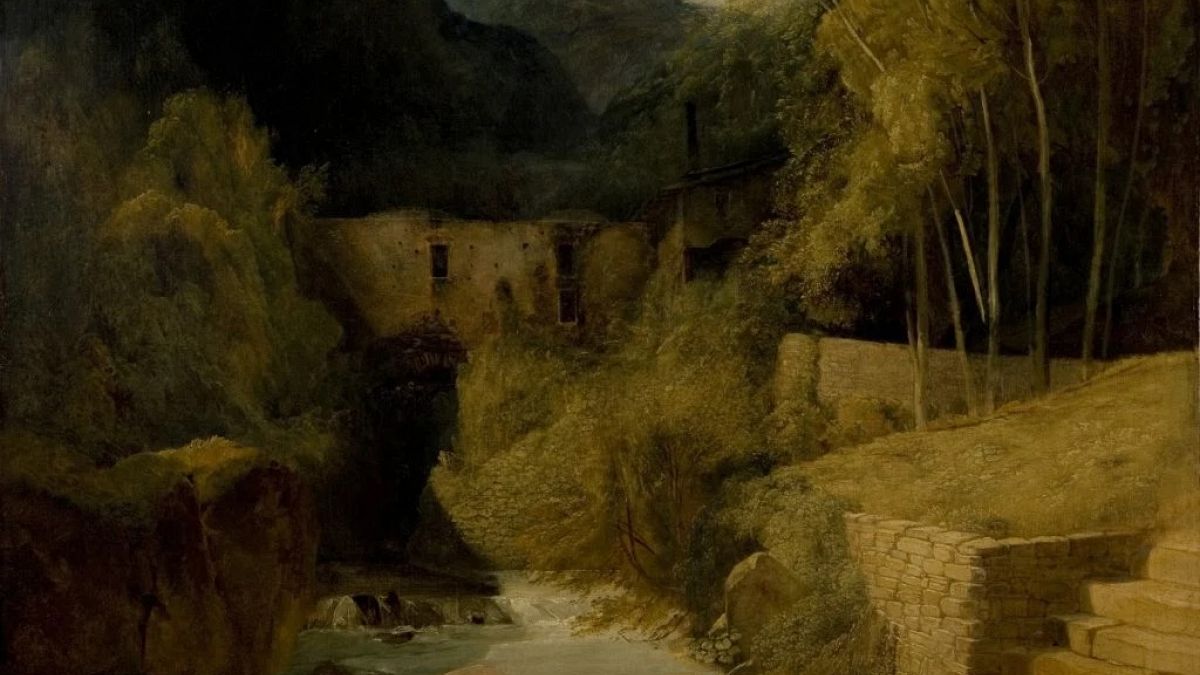 Valley of Mills near Amalfi (c.1830) was most recently loaned to the Prince Pückler Museum Foundation – Park and Castle Branitz in Cottbus.