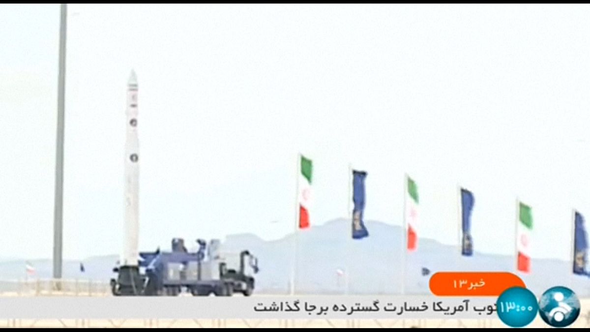 Iran said it launched a satellite into space on Saturday