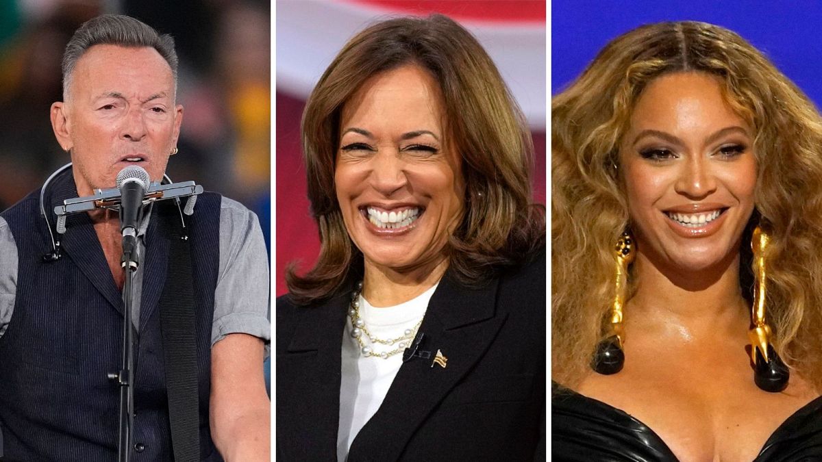 Springsteen wybucha Trumpem, podczas gdy Beyoncé spodziewała się podczas dzisiejszego rajdu Demokratów w Teksasie
